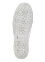 ELENA EDEN Slipper luftig durchbrochen und mit Flechtdurchzug WEISS