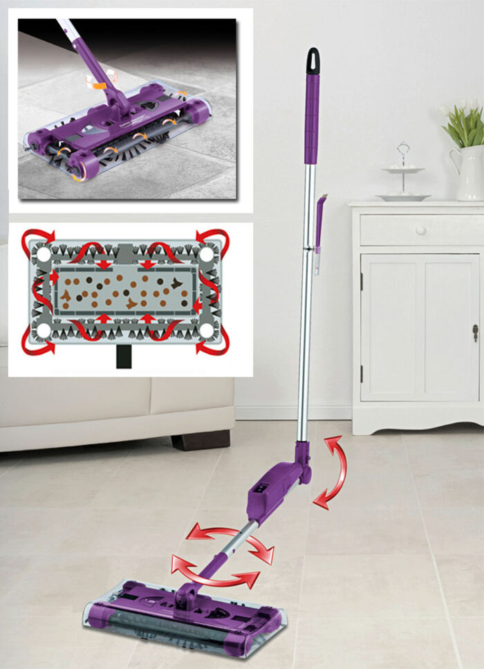 Swivel Sweeper – kabelloser Akku-Besen 