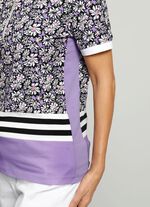 Poloshirt mit Allovermuster 