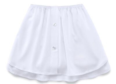 Blusensaum aus feinem Viskose-Jersey 