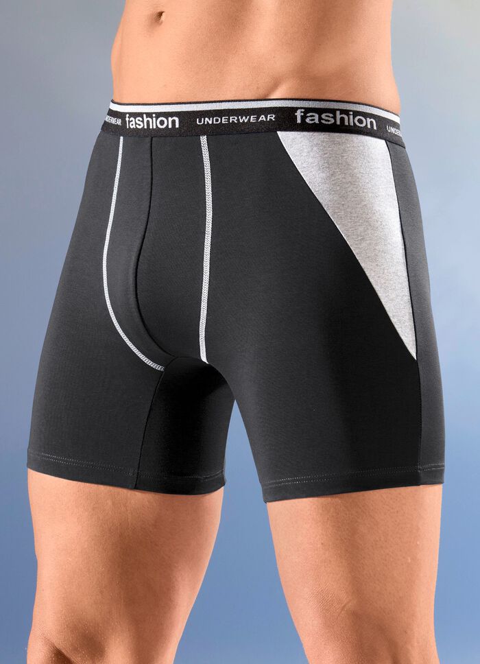 Viererpack Pants mit Elastikbund 