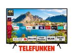 Telefunken 4K-UHD-LED-Fernseher mit Smart-TV 