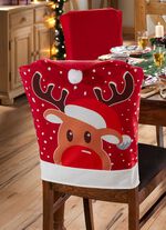 Stuhlhussen aus weichem Fleece 