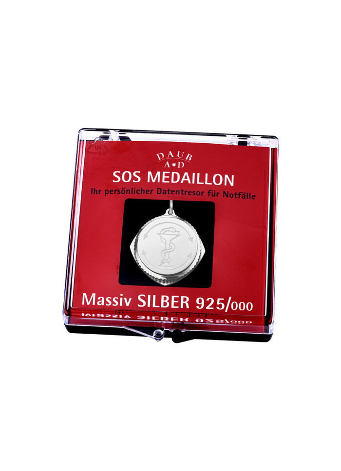 SOS-Anh&auml;nger aus Silber 