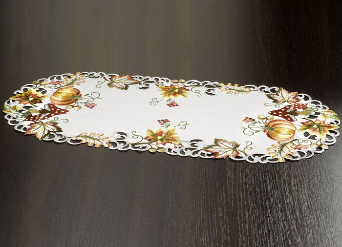 Tisch- und Raumdekoration mit herbstlichen Motiven SEKT-BUNT