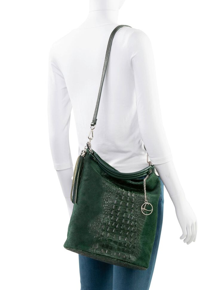 Laurina Tasche aus Kalb-Veloursleder  