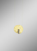 Faszinierende Ausstrahlung: Anhänger mit 4 Roh-Diamanten 