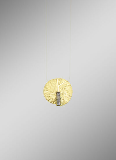 Faszinierende Ausstrahlung: Anhänger mit 4 Roh-Diamanten 