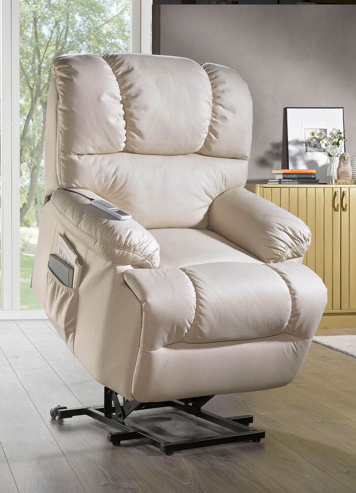 Relaxsessel mit komfortabler Kippfunktion CREME