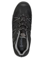 Atmungsaktive Herren-Sneaker, mit Klimamembrane SCHWARZ-GRAU