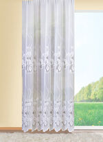 Langstore mit Ranken-Bordüre und gebogtem Abschluss 