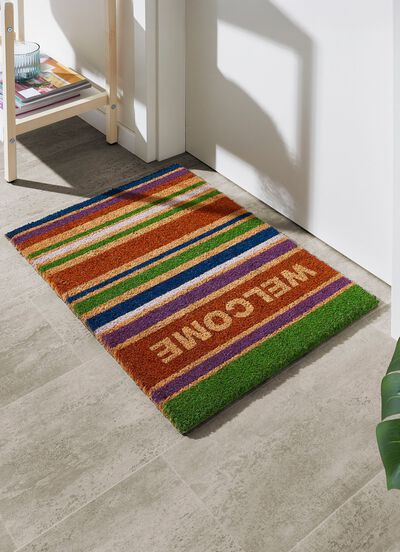 Fußmatte aus echten Kokosfasern 