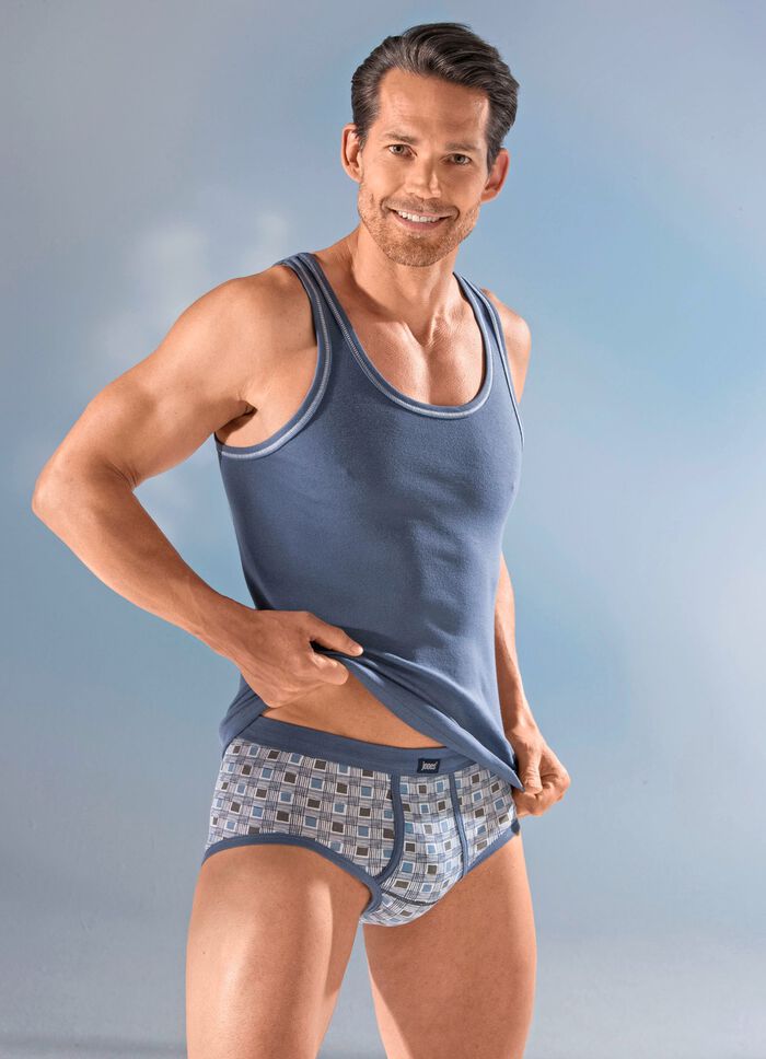 Viererpack Sportjacken aus Feinripp, uni 