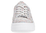 Remonte Sneaker aus effektvoll strukturiertem Textilmaterial WEISS-MULTICOLOR