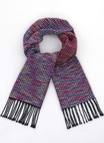 Schal mit Multicolor-Dessin 