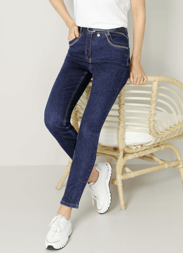 Jeans in 4-Pocket-Form 