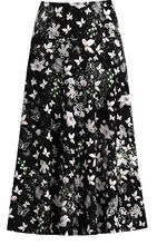 Rock mit figurg&uuml;nstiger Passe 