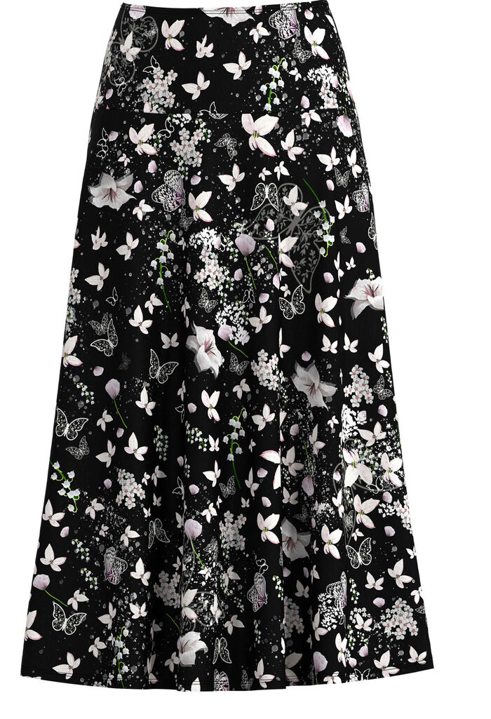 Rock mit figurg&uuml;nstiger Passe 