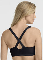 Miss Mary BH mit Vorderverschluss SCHWARZ