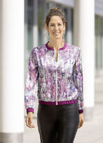 Blusenjacke mit Stehkragen 