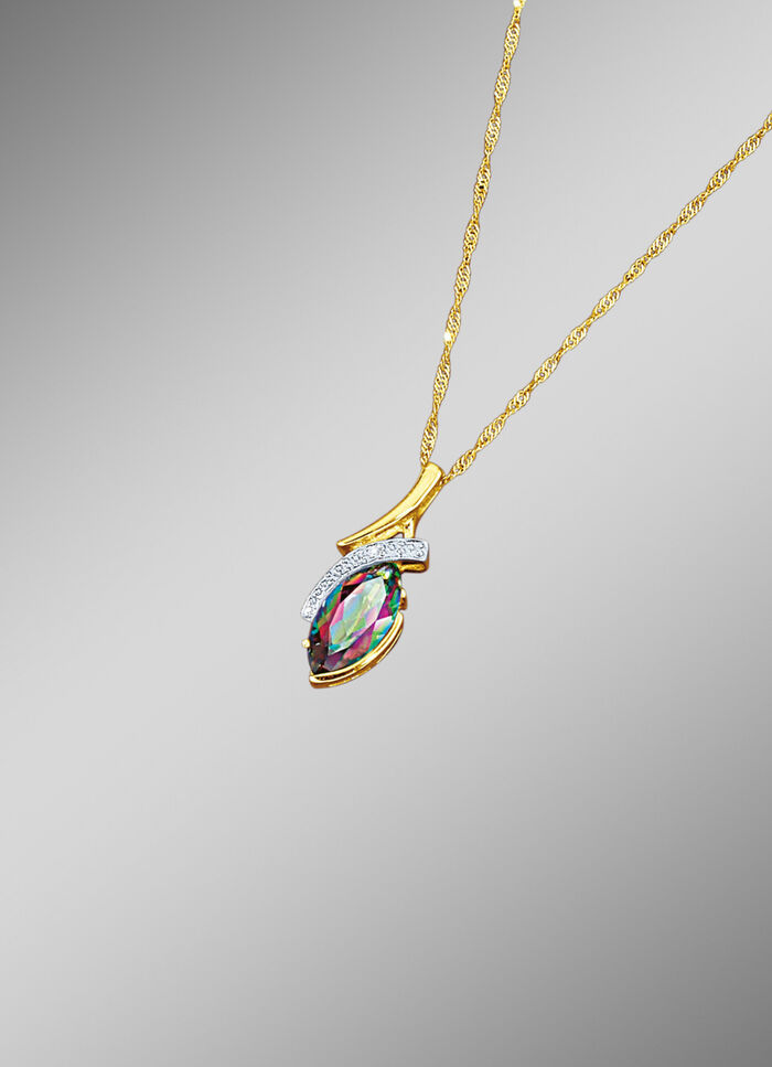 Anh&auml;nger mit Singapurkette 