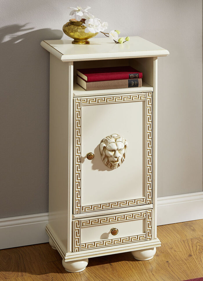 Hochwertiges Möbelprogramm mit Verzierungen CREME-GOLD