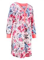 Zweierpack Nachthemden, k&uuml;rzer geschnitten mit Knopfleiste  