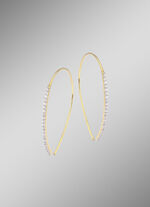 Glamouröse Ohrhaken mit Brillanten 