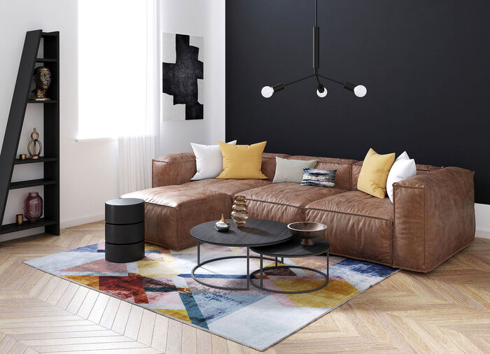 Luxuriöser Teppich aus der Gino Falcone Kollektion 