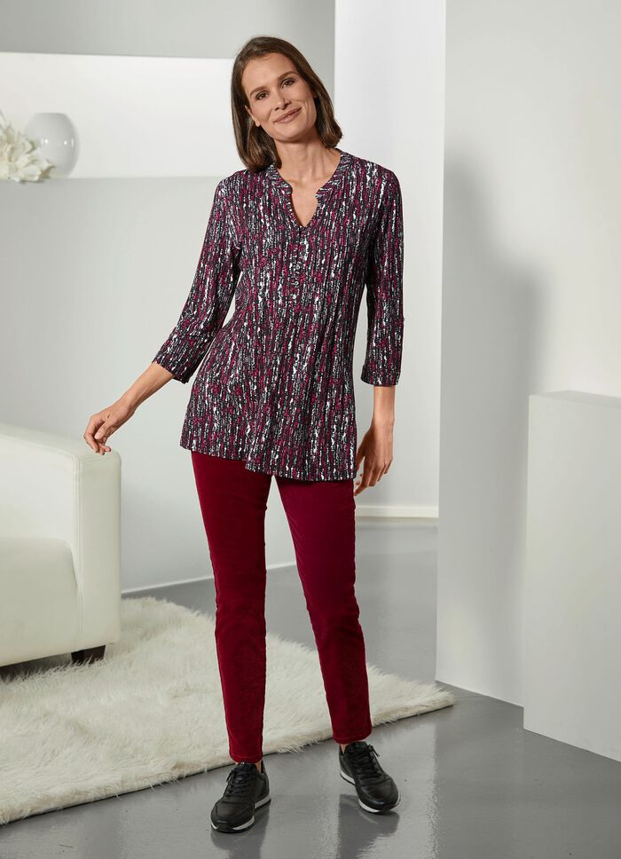 Shirt-Tunika h&uuml;bscher F&auml;ltelung 