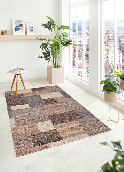 Brücken und Teppiche aus Schurwolle 