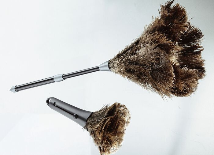 Straußenfeder-Staubwedel BRAUN