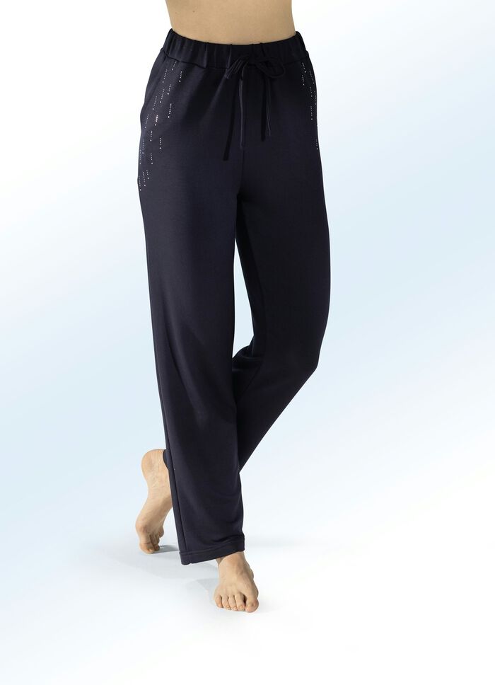 Hose mit Nietenzier MARINE