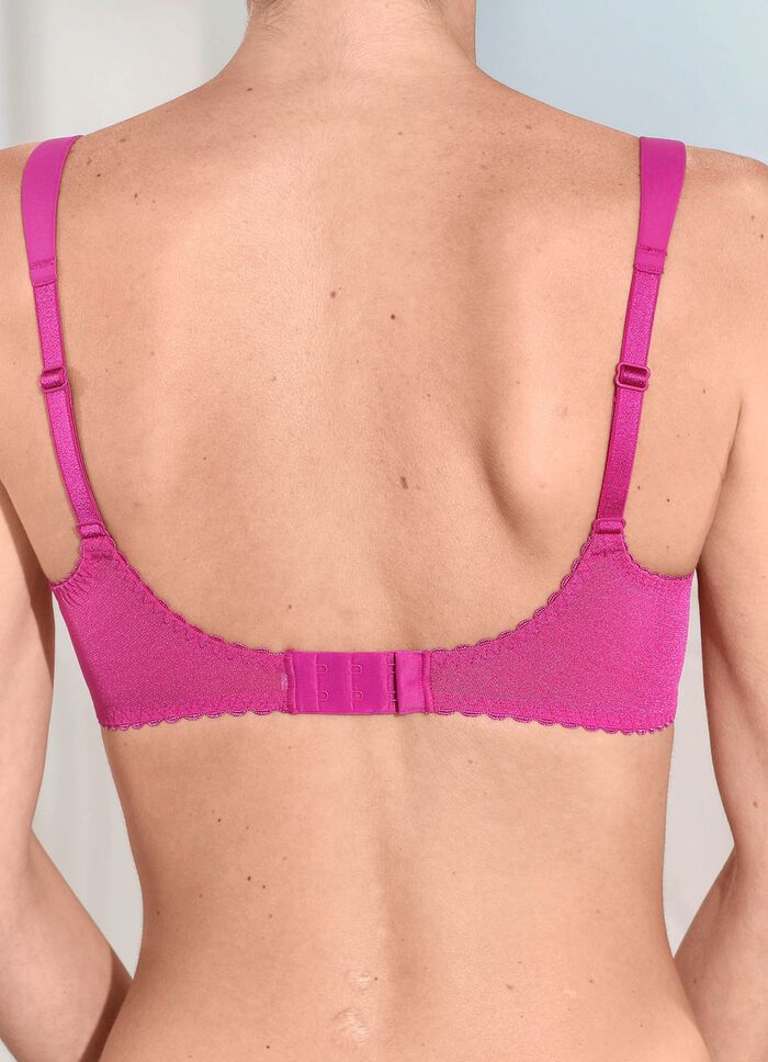 Rosa Faia B&uuml;gel-BH mit T&uuml;llstickereispitze 