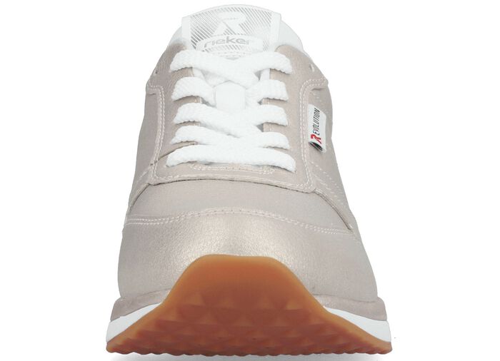 Rieker Sneaker mit MemoSoft-Textilfu&szlig;bett GOLDBEIGE