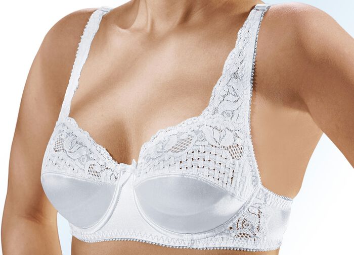 Sassa Zweierpack BH mit h&uuml;bscher Elastikspitze 