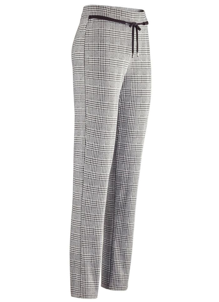 Hose mit aktueller Glencheck-Dessinierung 