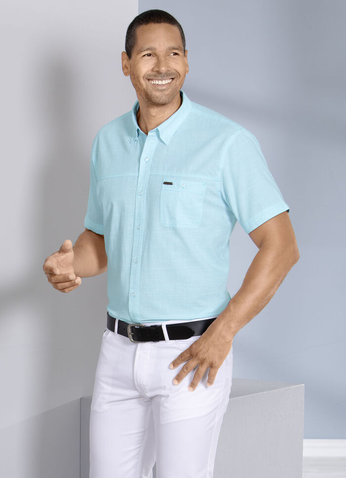 Hemd mit Brusttasche MINT