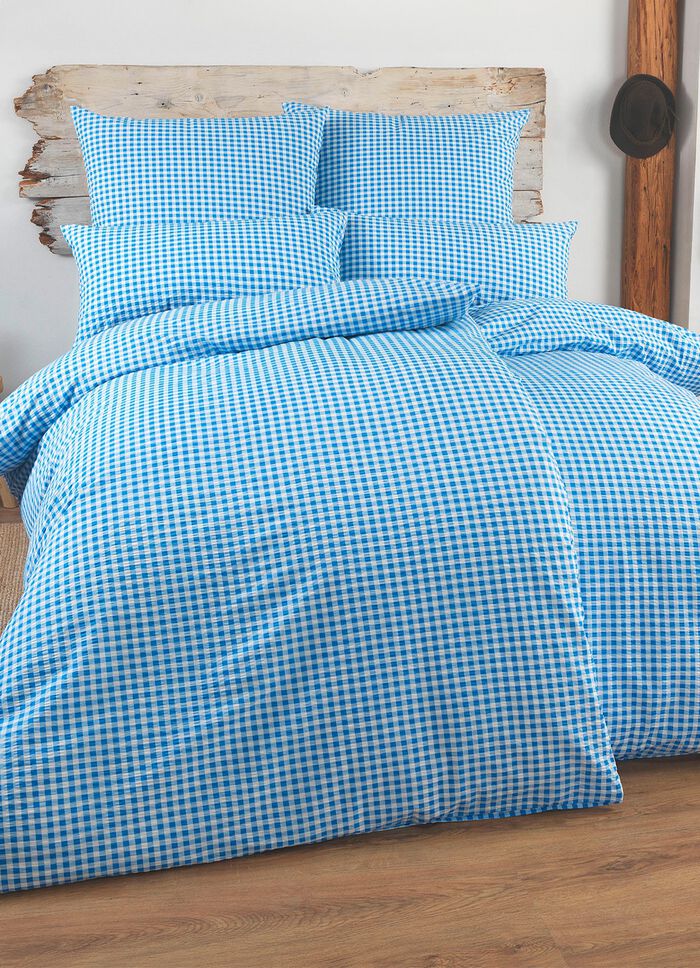 Bettw&auml;sche-Garnitur mit Rei&szlig;verschluss 