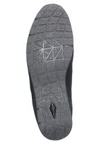 Schn&uuml;r-Bootie mit praktischem Seitenei&szlig;verschluss BLAU-GRAU