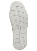 GINO GALANTE Slipper aus luftig perforiertem Rind-Nubukleder COGNAC