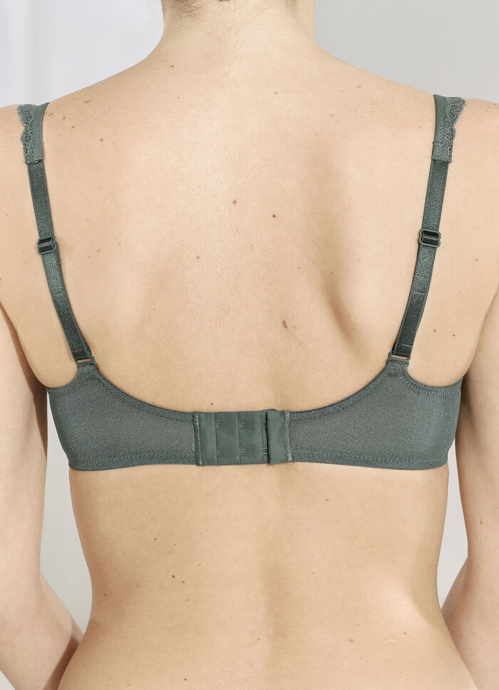 Rosa Faia B&uuml;gel-BH mit elastischer Spitze 