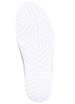 ELENA EDEN Sneaker aus genarbtem Kalbleder WEISS