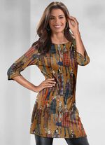 Strick-Tunika in Feinstrick 