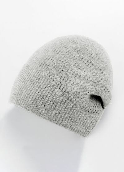 Seeberger, Damen-Walkmütze, mit Ajoumuster  