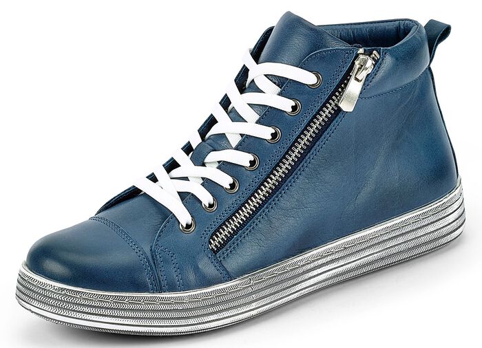 Gemini Schn&uuml;r-Stiefelette mit praktischem Seitenrei&szlig;verschluss 