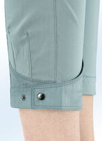 7/8-lange Hose mit kontrastfarbenem Zierband JADEGR&Uuml;N