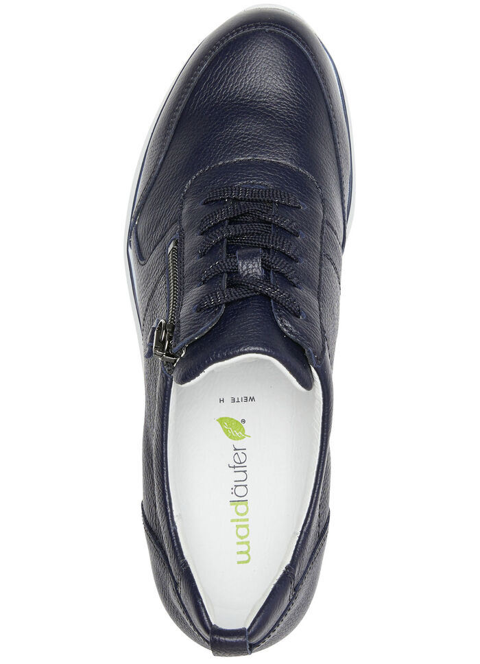 Waldläufer, bequeme Damen-Sneaker, Weite H, mit herausnehmbarem Fußbett NACHTBLAU