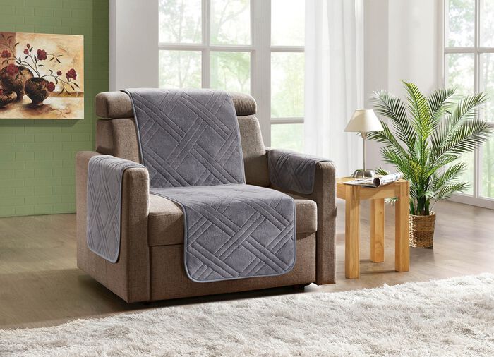 Kuschelweiche Wohnaccessoires mit Bandeinfassung SILBER