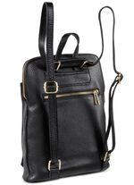 Laurina Rucksack aus genarbtem Kalb-Nappaleder 